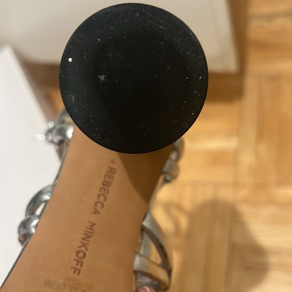 REBECCA MINKOFF
Apolline Metallic Strappy Sandals - Picture 12 of 15